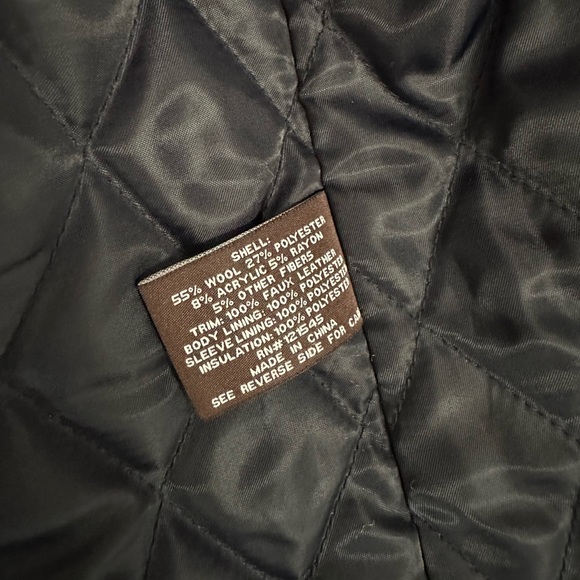 Michael Kors Wool Jacket XL Black - Picture 7 of 9